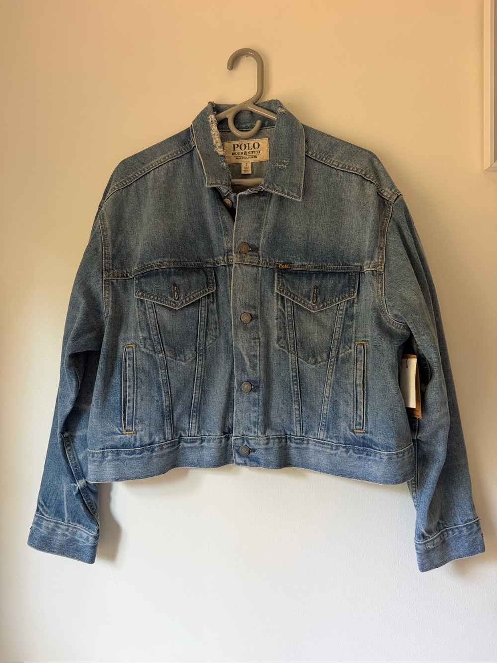 Ralph Lauren Light Blue Denim Trucker Jacket